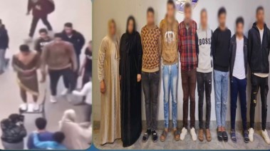 المتهمون في قضية بدلة الرقص