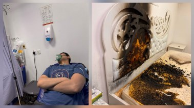 الشاب محمد السدودي وحريق بيته