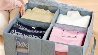 تخزين الملابس الشتوية 