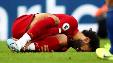 إصابة محمد صلاح 