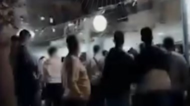 جانب من المشاجرة