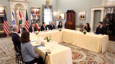 محادثات إسرائيليةـ لبنانية ـ أرشيفية