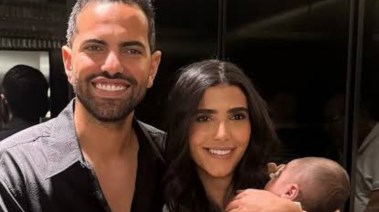 ريم سامي وعائلتها