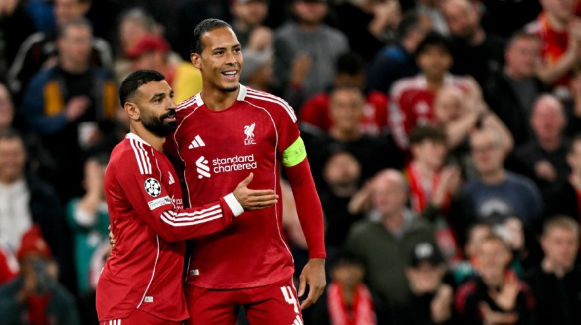 صلاح وفان دايك 