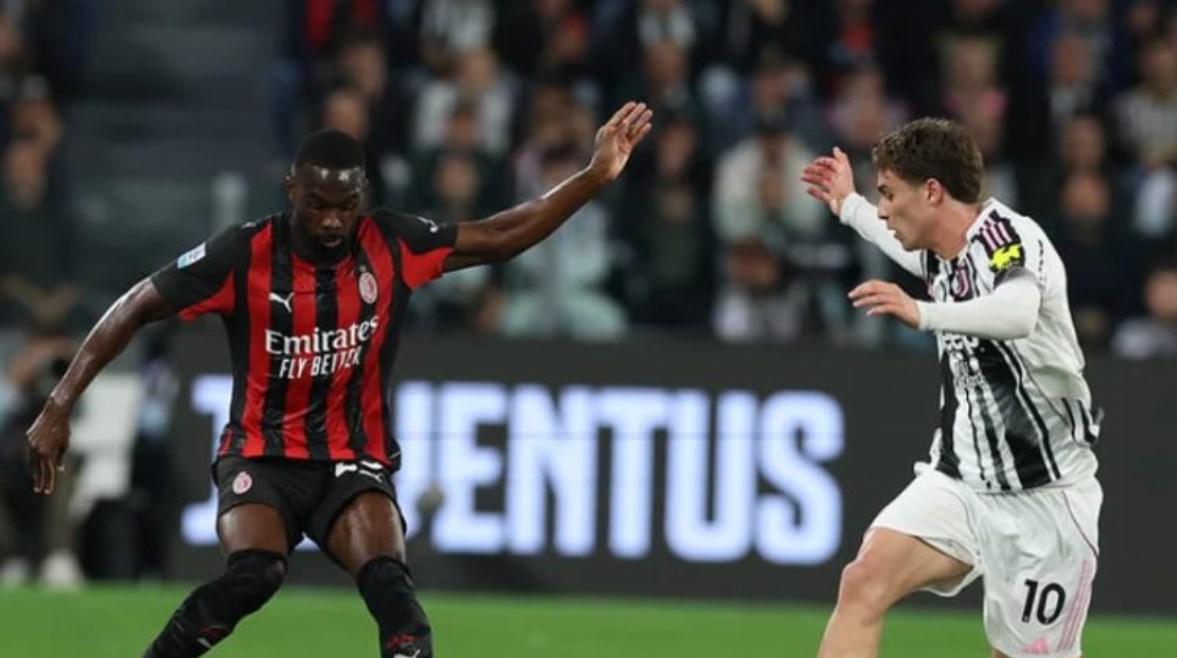 مباراة ميلان ويوفنتوس