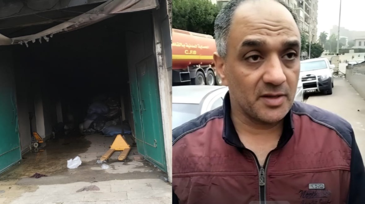 شاهد عيان يكشف تفاصيل حريق مصنع الزيتون