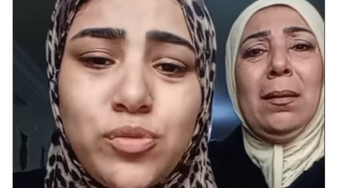 السيدة وابنتها الظاهرتان بالفيديو المنتشر