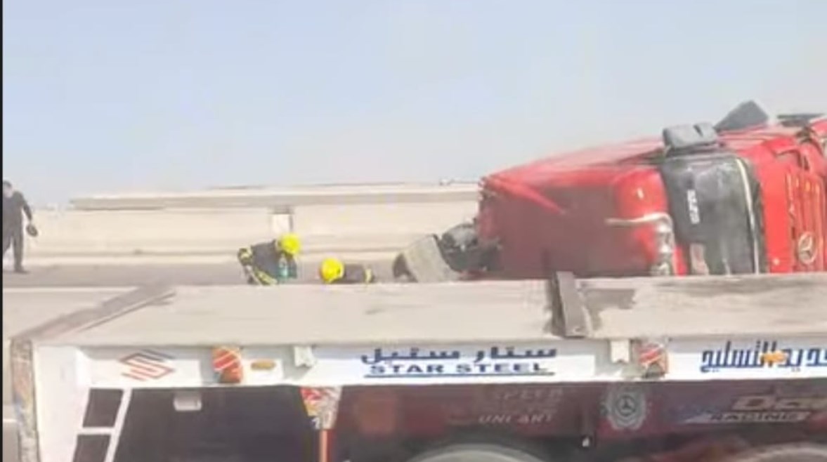 صورة من الحادث