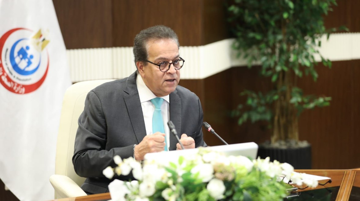 الدكتور خالد عبدالغفار وزير الصحة والسكان