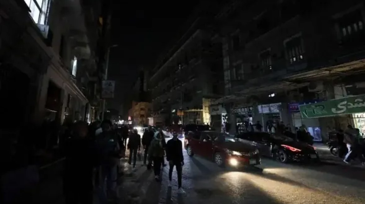 الظلام في الشوارع