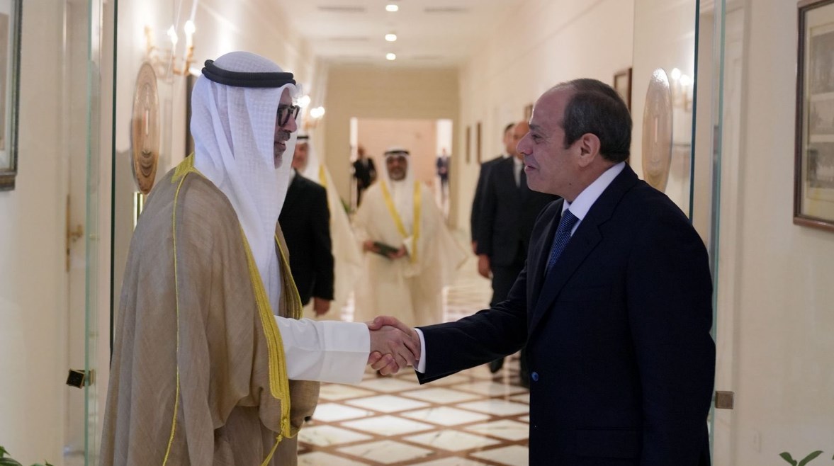 الرئيس السيسي ووزير خارجية دولة الكويت