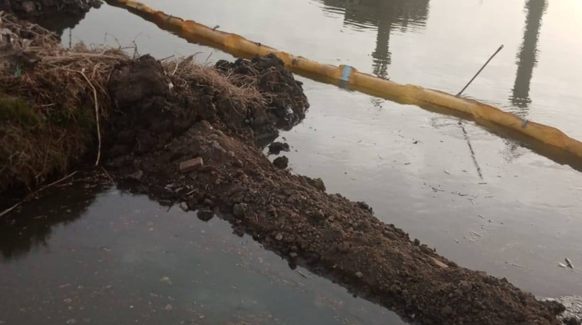 تسريب سولار بترعة الإسماعيلية