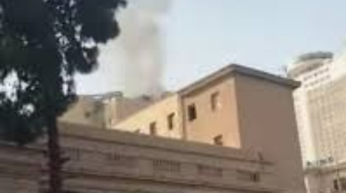 حريق مستشفى القصر العيني ـ أرشيفية