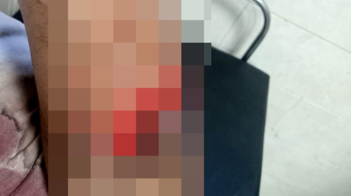 الشاب المصاب 