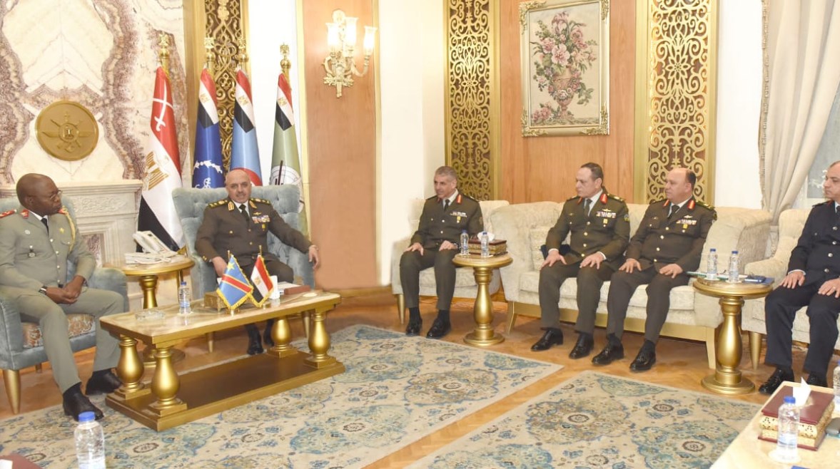 رئيس أركان حرب القوات المسلحة يلتقي نظيره الكونغولي