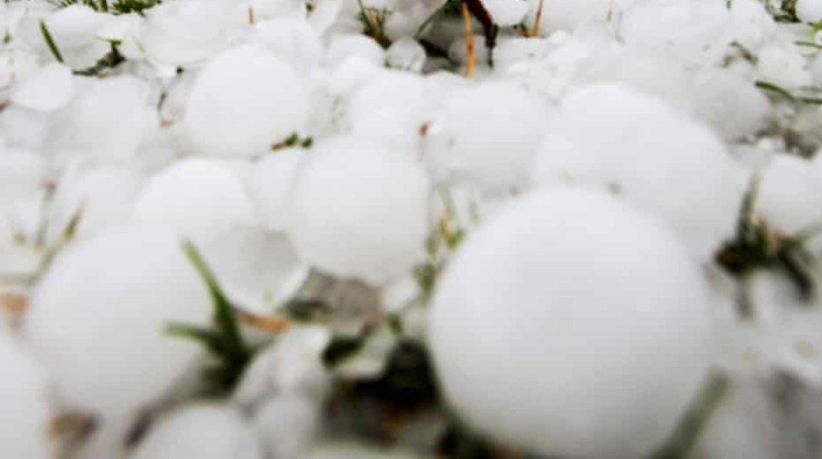 حبات البرد تسقط على مناطق من تونس والجزائر 