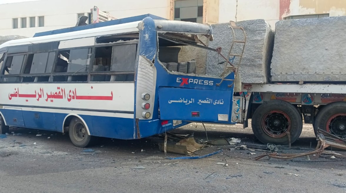 جانب من الحادث 