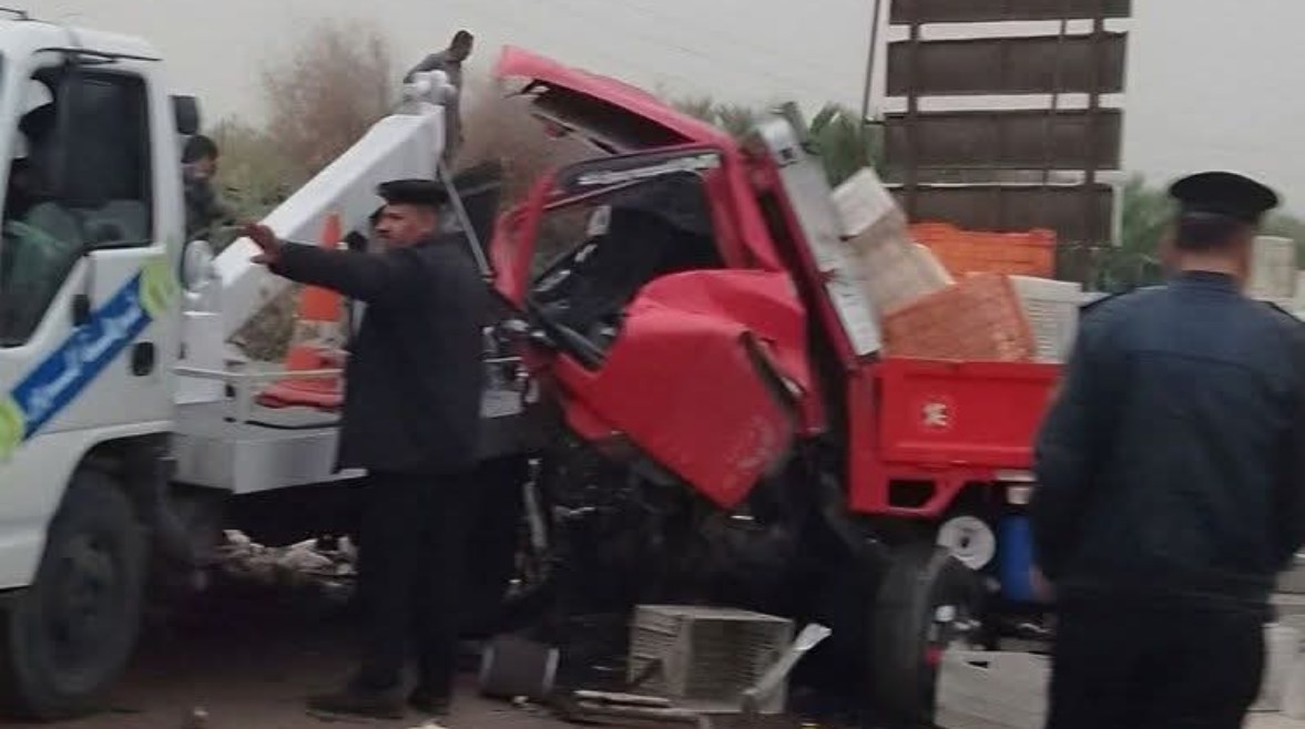 حادث طريق السادات المنوفية 