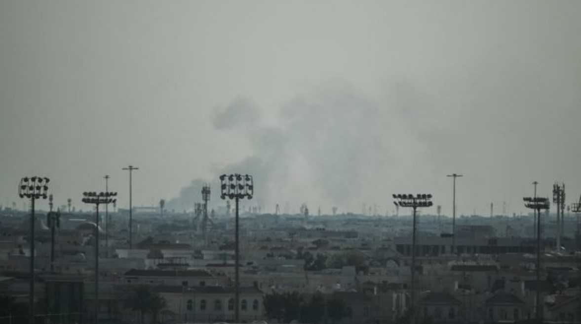 لقطة لإحدى الهجمات على قاعدة أمريكية في الكويت