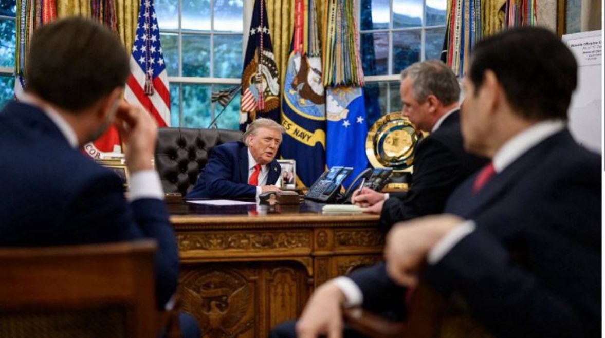 اجتماع ترامب بقادة أوروبا