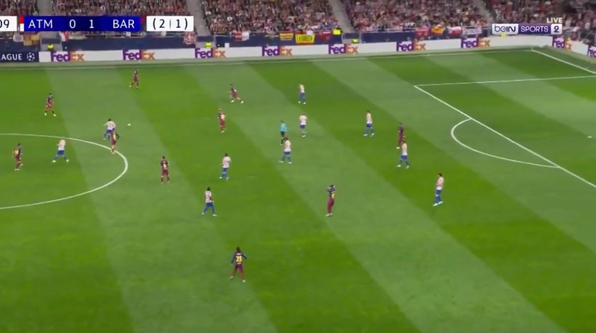 برشلونة وأتليتكو مدريد