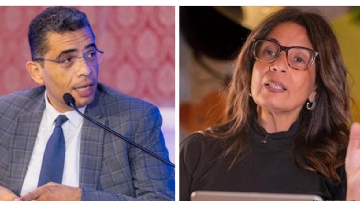 وزيرة الثقافة الدكتورة جيهان زكي ومحافظ البحر الأحمر الدكتور وليد 