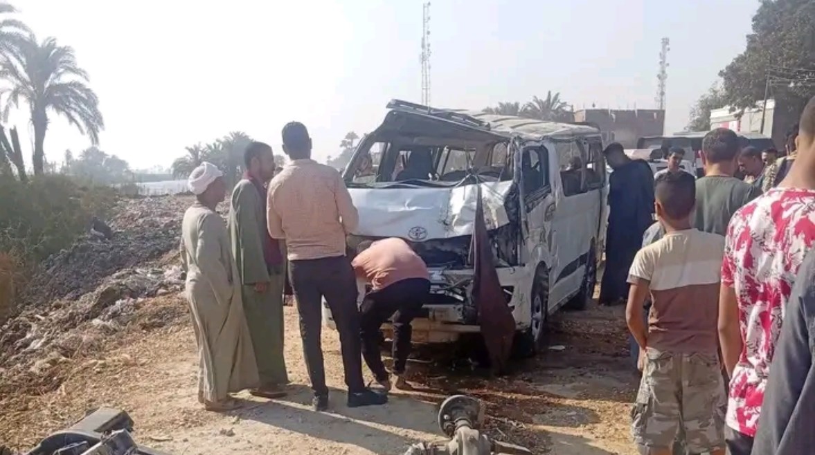 لقطة من الحادث 