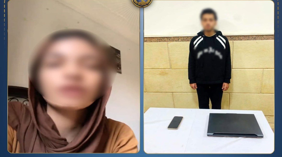 المتهم وجانب من الواقعة 