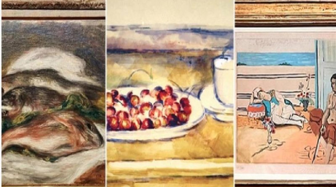 اللوحات المسروقة