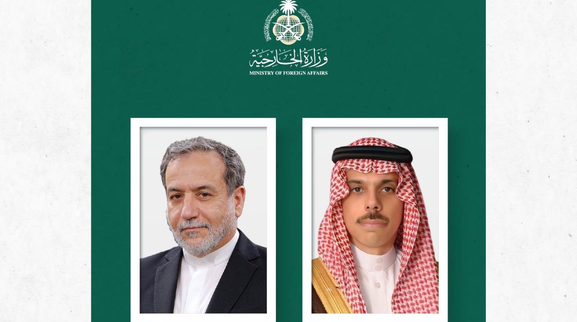 وزير الخارجية السعودي فيصل بن فرحان يتلقي إتصالا هاتفيا من نظيره الإيراني عباس عراقجي