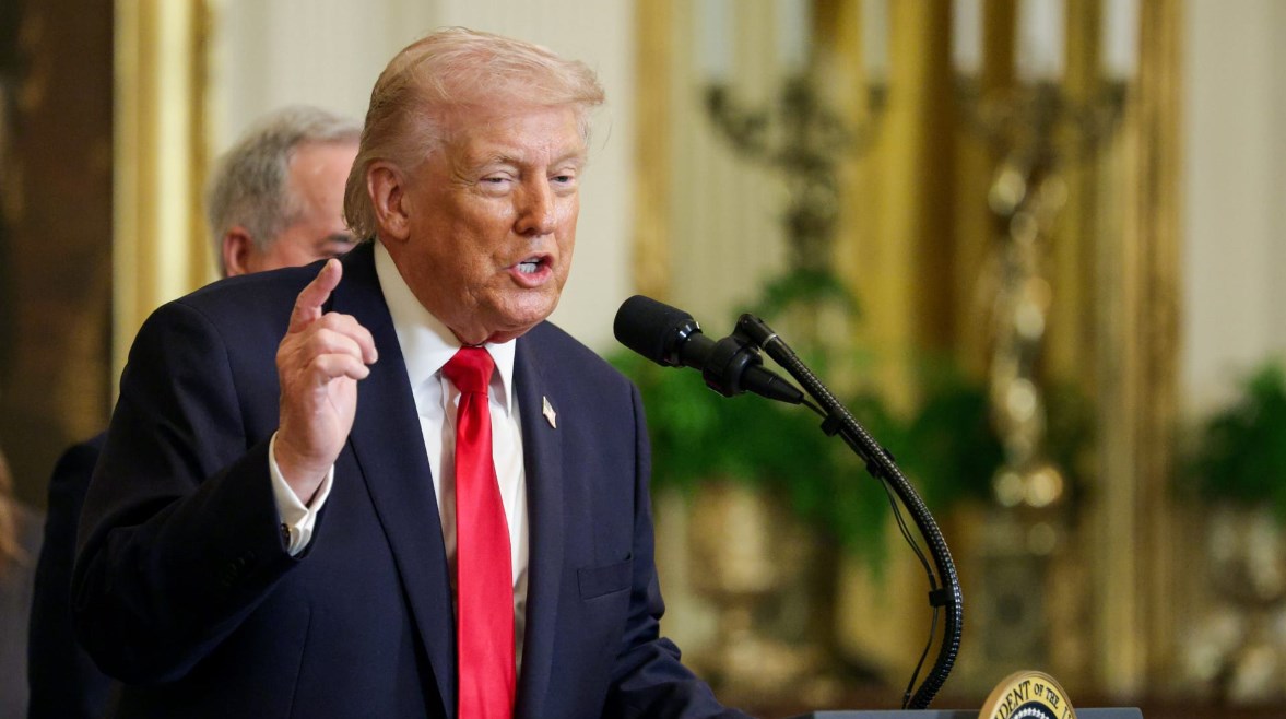 الرئيس الأمركي ترامب يعلن قرب إنتهاء الحرب مع إيران 