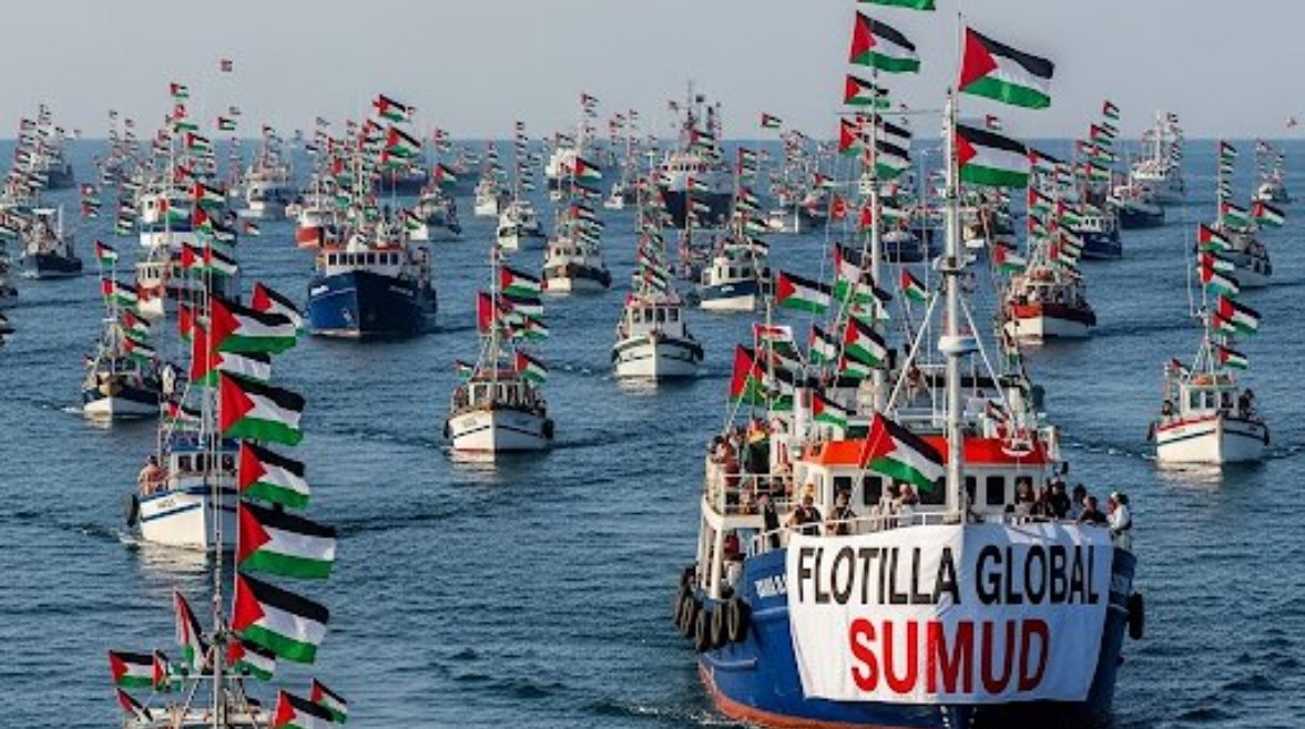 البحرية الإسرائيلية تهاجم أسطول الصمود العالمي