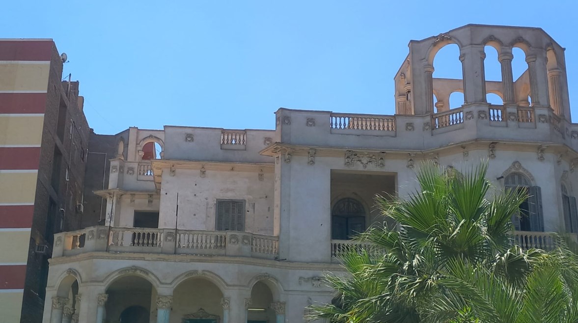 قصر طوبيا بمدينة قوص .. تصوير أسماء عطا  