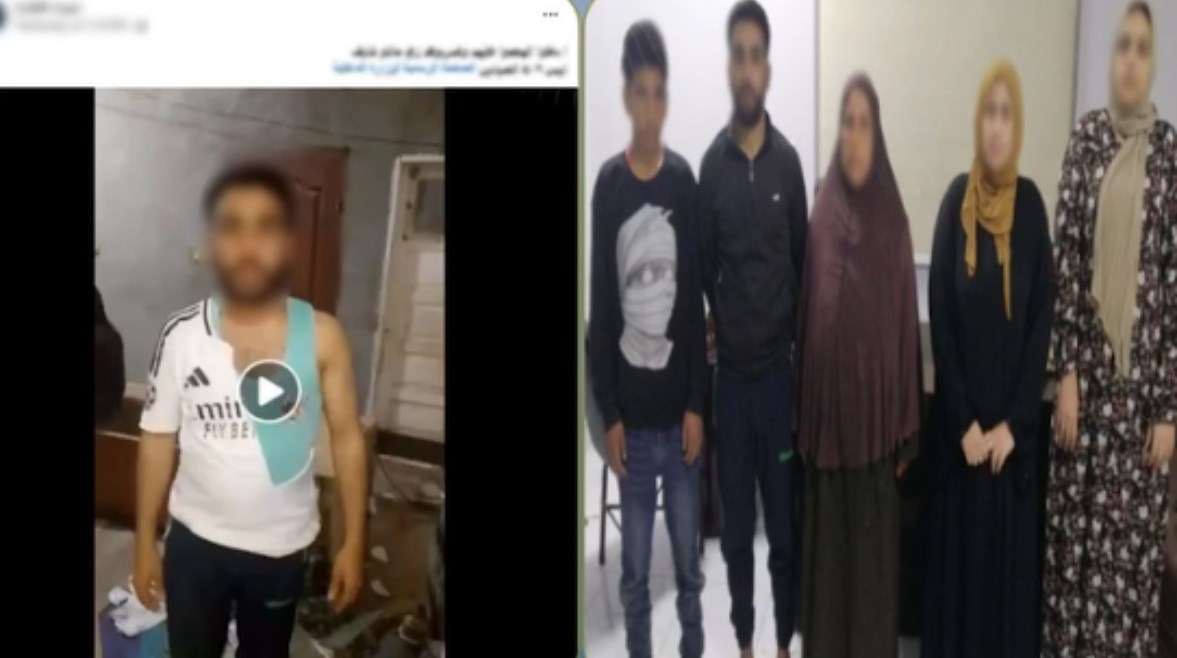 المتهمون وجانب من الواقعة