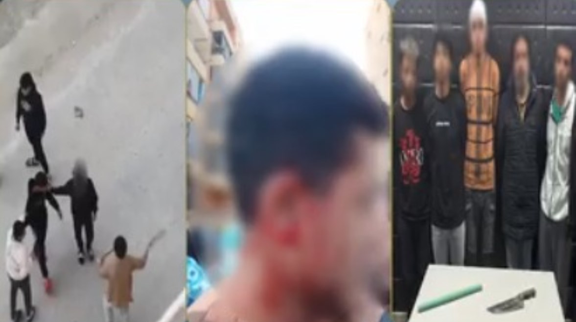 المتهمون وجانب من الواقعة