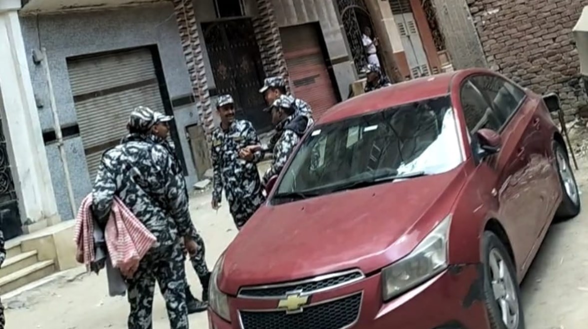 مسرح جريمة مذبحة المرج 