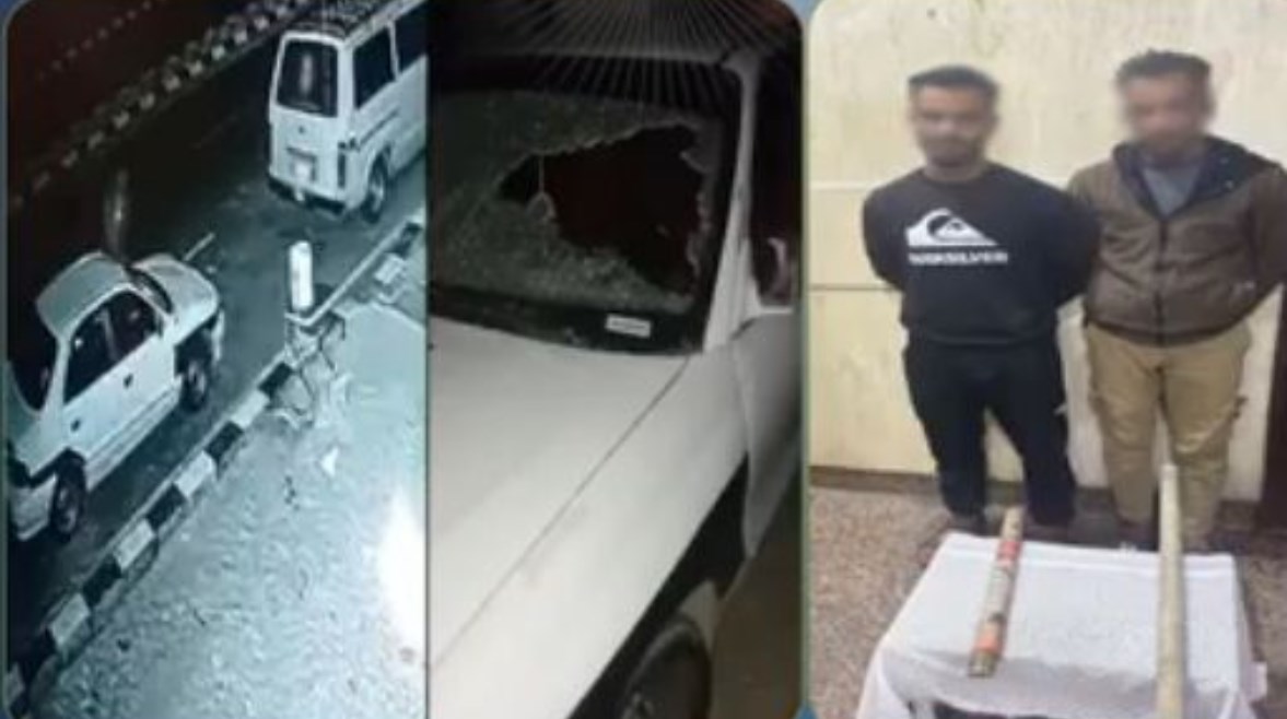 المتهمين وجانب من الواقعة