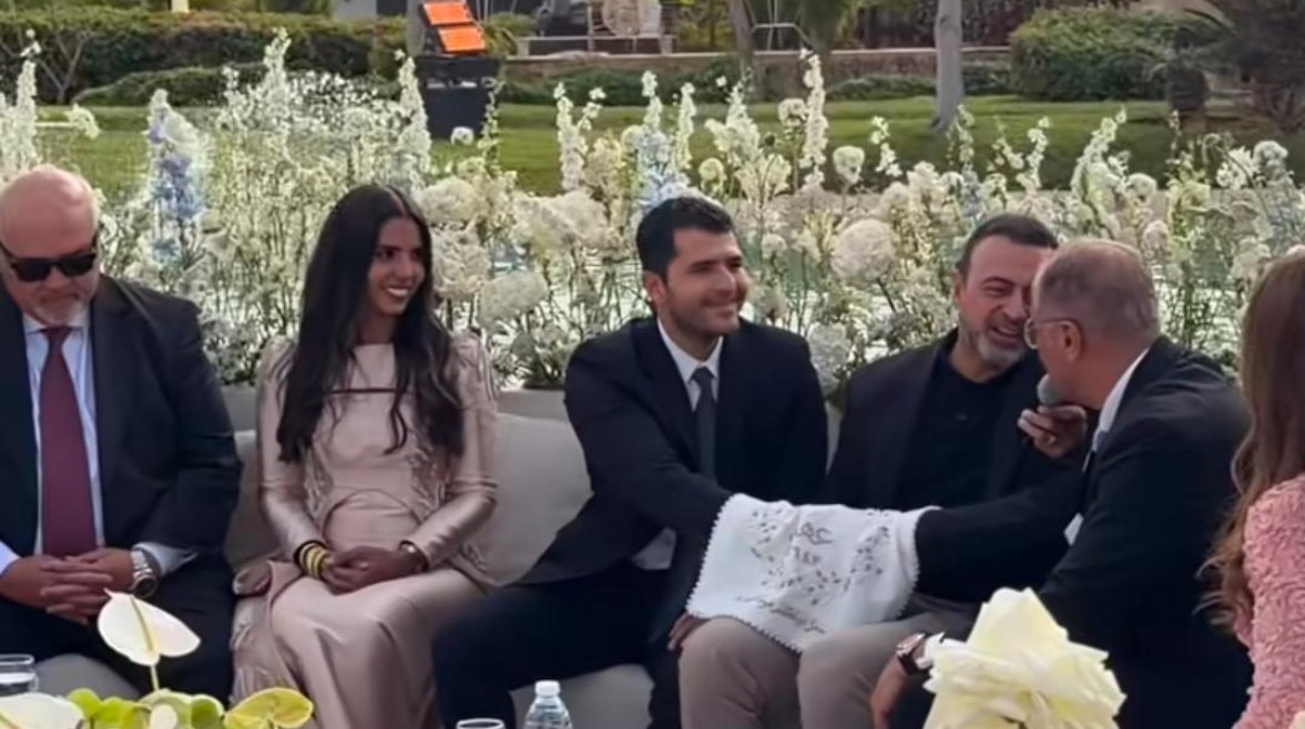 عقد قران ابنة المنتج محمد السعدي