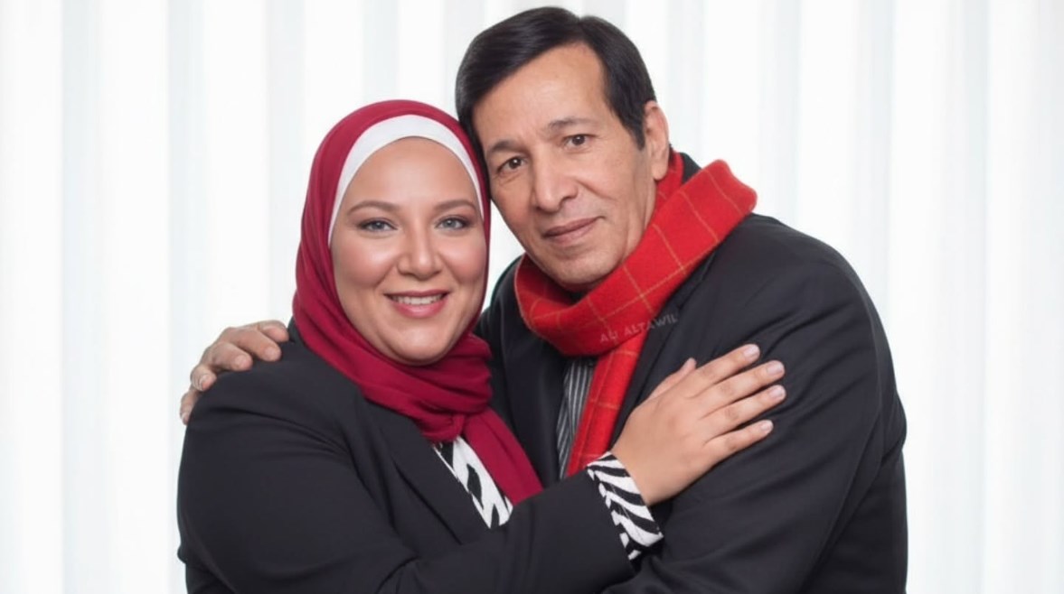 الفنان الراحل سعيد صالح وابنته هند