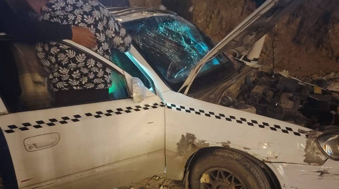 جانب من الحادث 