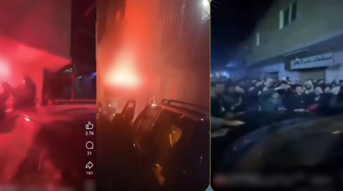 احتفالية بالألعاب النارية بعد الإفراج عن سيد مشاغب 