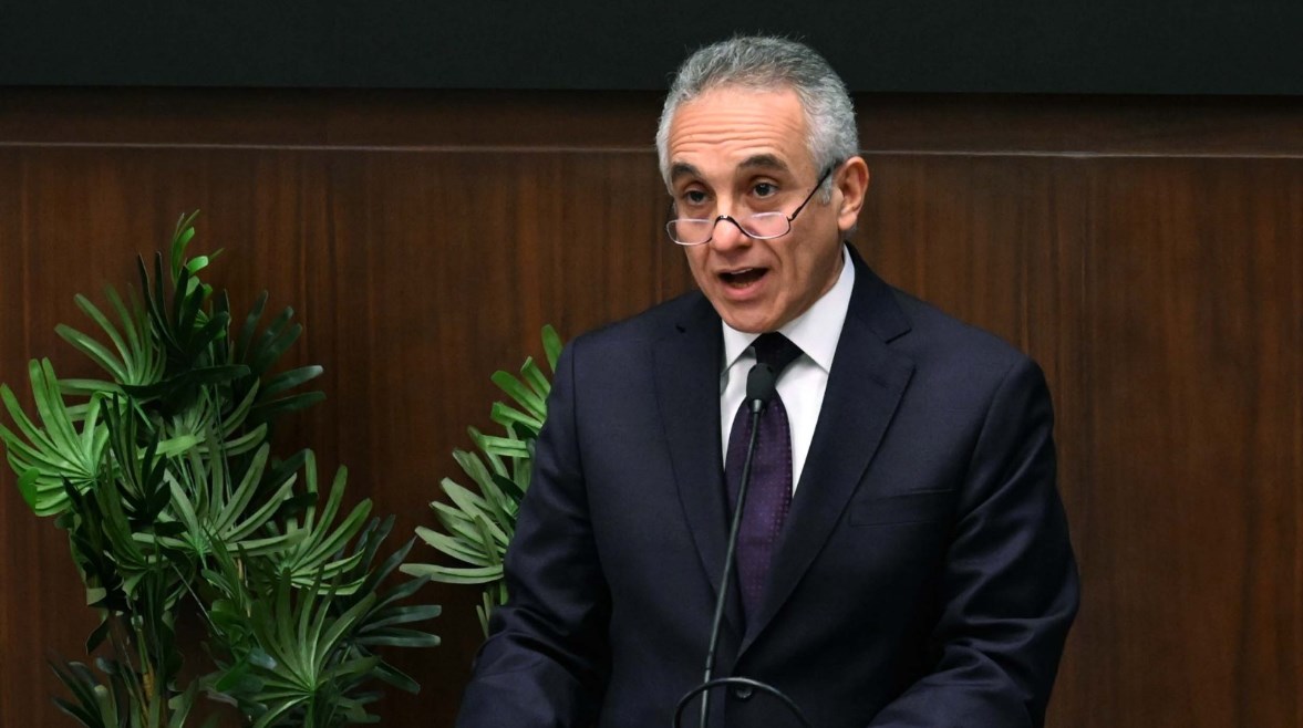 المستشار محمود حلمي الشريف وزير العدل