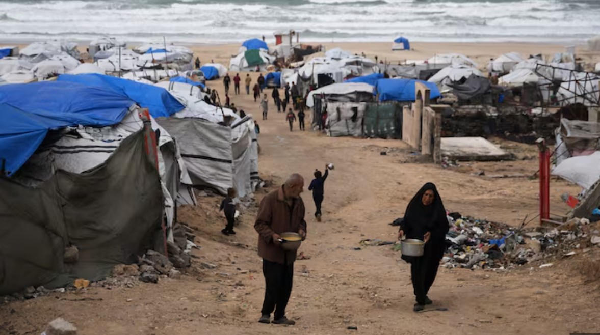 مخيمات غزة 