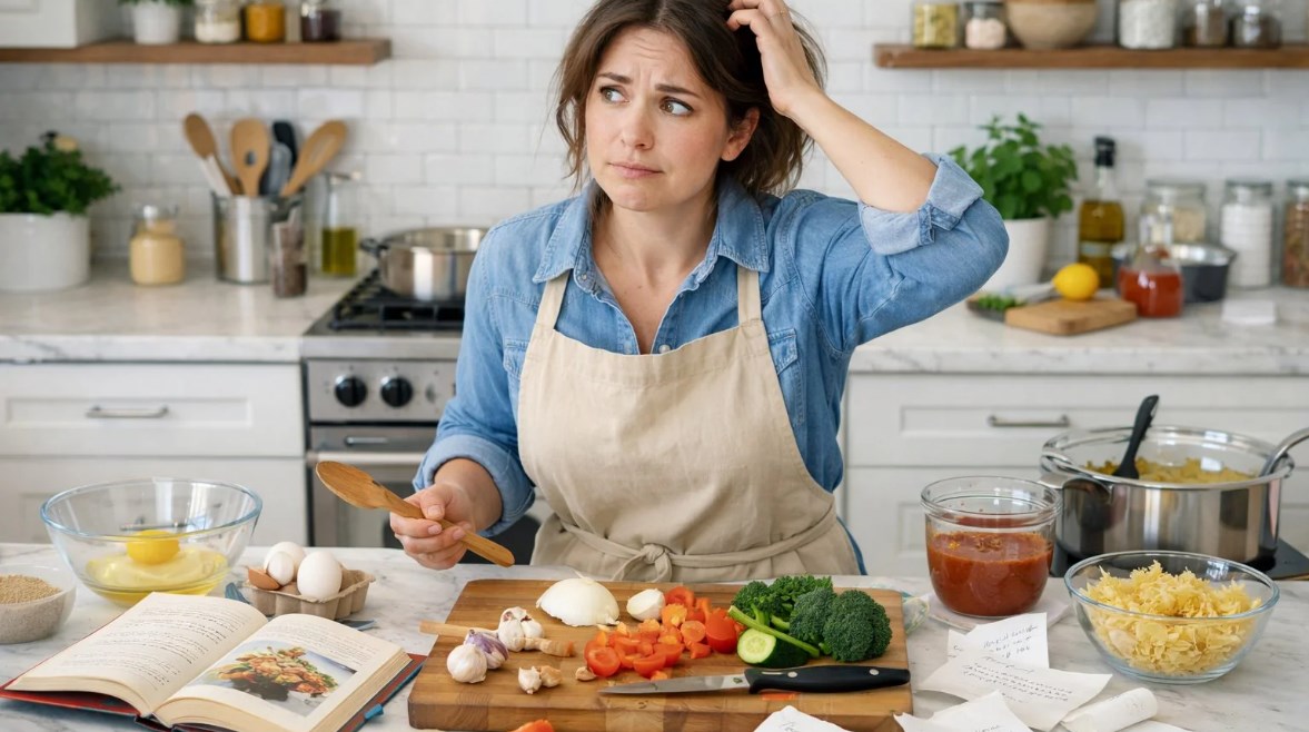 مطبخ غير منظم