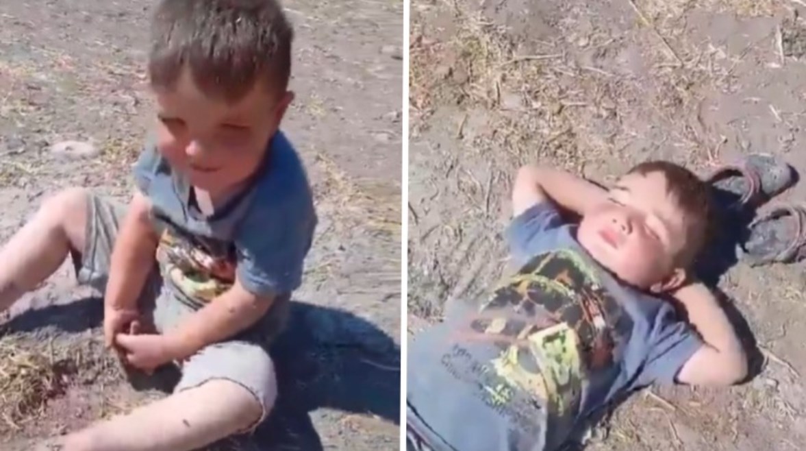 طفل تركي يزعر عائلته بعد اختفاءه لعدة ساعات في الحقول