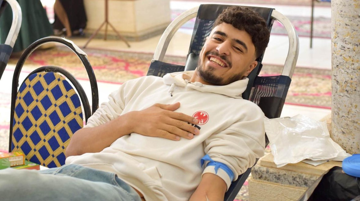 التبرع بالدم