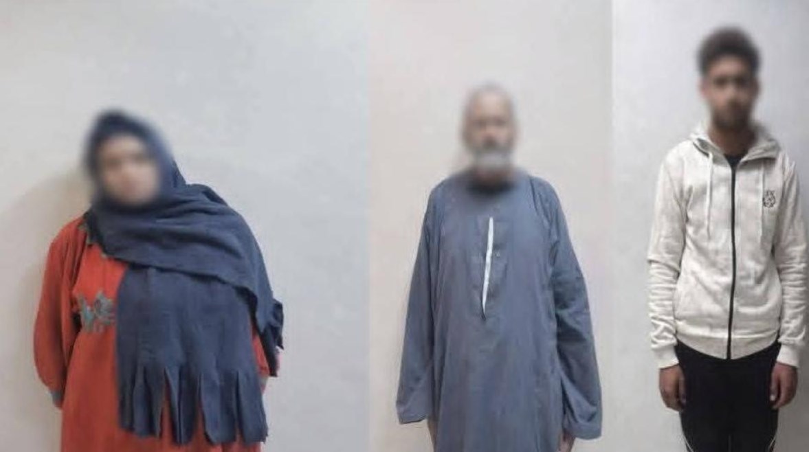 المتهمون بقتل الطفلة "سما" بالمنوفية