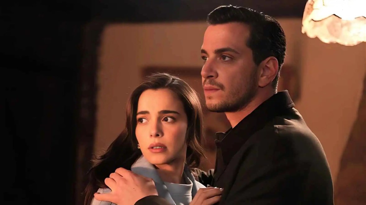 مشهد من مسلسل "الحسد"