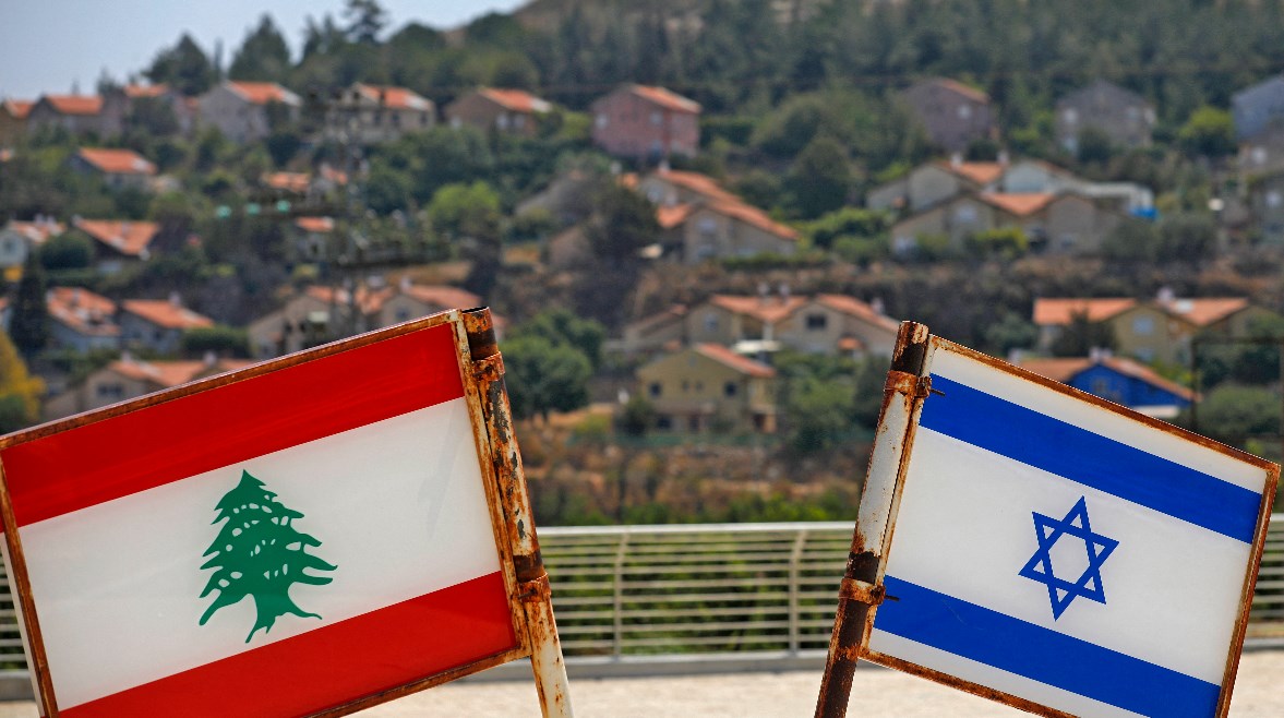 علما إسرائيل ولبنان ـ تعبيرية