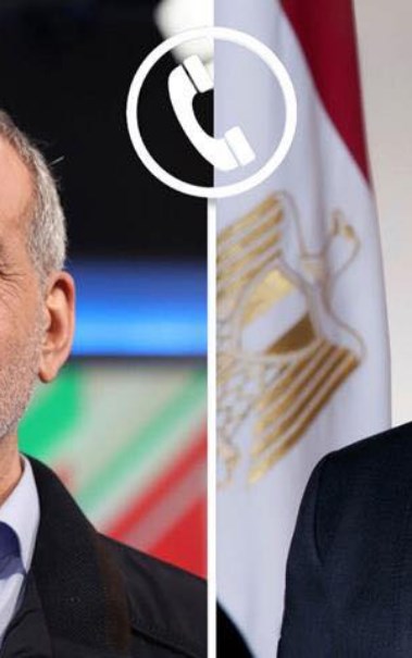 الرئيس عبدالفتاح السيسي، الرئيس الإيراني مسعود بزشكيان